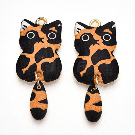 Alloy Enamel Pendants FIND-Q102-12H-1