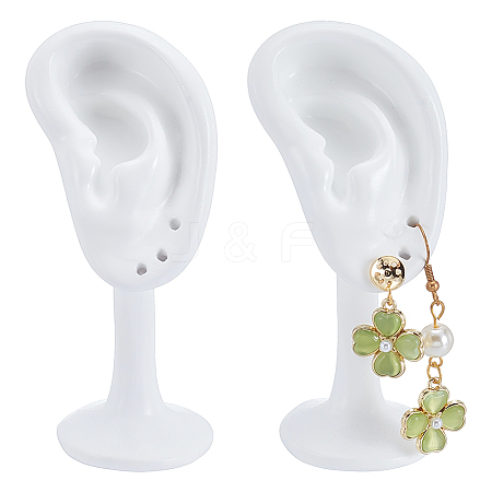 Gesso Earring Display Stands EDIS-WH0016-080B-1