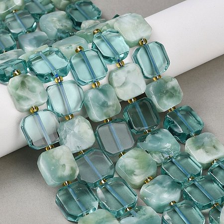 Natural Glass Beads Strands G-Z106-E01-1