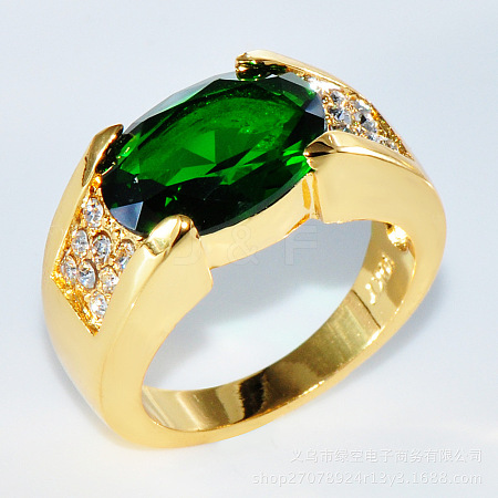 Brass with Cubic Zirconia Finger Rings FS-WG2B993-11-1