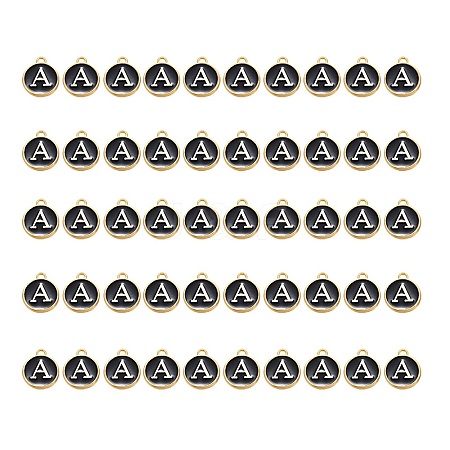 Golden Plated Alloy Charms ENAM-SZ0001-25B-A-1