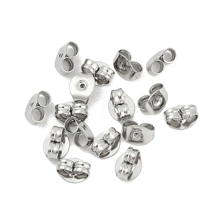 316 Surgical Stainless Steel Ear Nuts FIND-WH0110-193P-1