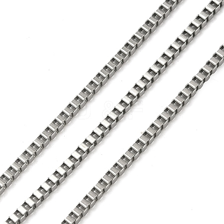 Tarnish Resistant 304 Stainless Steel Venetian Chains CHS-K001-34C-1