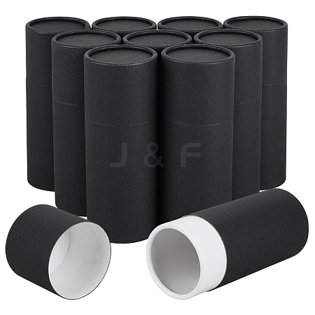 Cardboard Paper Essential Oil Bottle Storage Boxes with Cap LS-CON-WH0107-52A-1