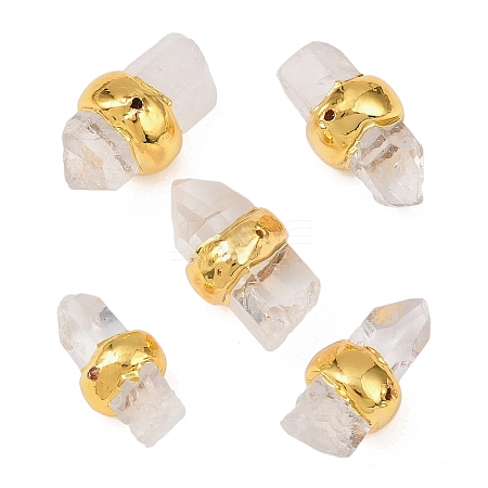 Natural Quartz Crystal Beads KK-H516-03G-1