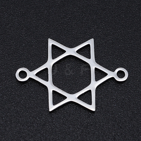 Non-Tarnish 201 Stainless Steel Links connectors STAS-S105-T887-1-1