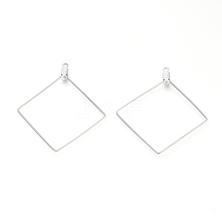 304 Stainless Steel Pendants STAS-L232-106P-1