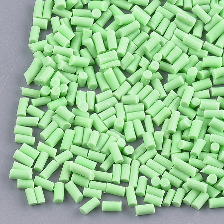 Handmade Polymer Clay Sprinkle Beads LS-CLAY-T015-22K-1
