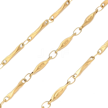 304 Stainless Steel Bar Link Chains CHS-H116-01N-G-1