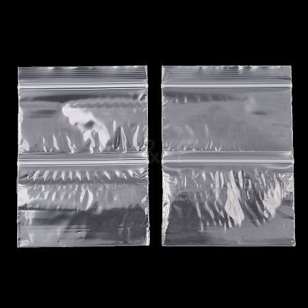 Transparent PE Packaging Resealable Bags LS-ABAG-L019-01B-1
