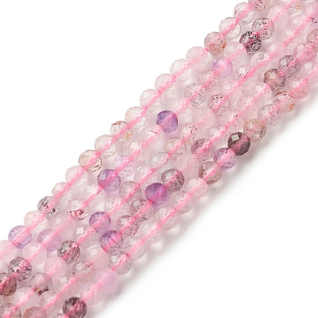 Natural Mixed Quartz Beads Strands G-G989-A04-1