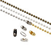 Craftdady DIY Ball Chain Necklace Making Kits KK-CD0001-06-15