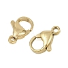 304 Stainless Steel Lobster Claw Clasps STAS-D218-01G-01-2