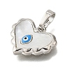 Brass Enamel Pendants KK-D328-11P-2