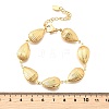 304 Stainless Steel Link Bracelets for Women BJEW-P354-04A-G-5