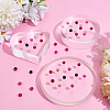 296Pcs 8 Ccolors Baking Paint Pearlized Glass Pearl Round Beads HY-HY0001-07A-4