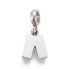 Non-Tarnish 304 Stainless Steel Charms STAS-F259-028P-1