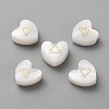 5Pcs Natural White Shell Beads BSHE-TAC0004-02I-1