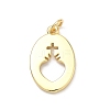 Brass Pendants KK-P345-55G-01-1