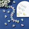 35Pcs 7 Colors Transparent Acrylic Beads MACR-CJ0002-43-5