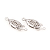 Tarnish Resistant 304 Stainless Steel Box Clasps LS-STAS-G229-03P-1