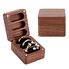 3 Slot Rectangle Wood Jewelry Storage Box CON-WH0092-20-1