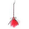 Halloween Witch Broom Ornament PW-WG20721-03-1