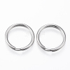 304 Stainless Steel Split Key Rings STAS-P178-1.2x16mm-P-1