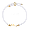 1pc Adjustable Nylon Cord Slider Bracelets for Women BJEW-LP0001-33P-G-1