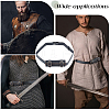 PU Leather with Alloy Waist Fencing Sheath AJEW-WH0419-05A-5