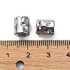 Non-Tarnish 304 Stainless Steel Beads STAS-C089-01C-P-3