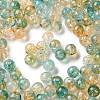 Transparent Crackle Acrylic Beads DACR-D300-01A-8mm-1