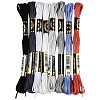 8 Skeins 8 Colors Polyester Sewing Thread OCOR-WH20074-09G-1