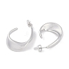 304 Stainless Steel Stud Earrings EJEW-C105-10P-2