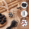 Crafans DIY Stone Beads Braided Bracelet Making Kit DIY-CF0001-11-10