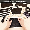DIY Crocodile Pattern Shoulder Bags Making Kits DIY-WH0374-65A-3