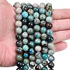 Natural Chrysocolla Beads Strands G-K405-B01-12mm-2