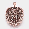 Eco-Friendly Zinc Alloy Hook Clasps PALLOY-WH0031-02R-5