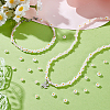 4 Strands Handmade Millefiori Glass Bead Strands LAMP-GA0001-17A-02-4