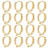 16Pcs Brass Hoop Earring Findings FIND-DC0006-91G-1