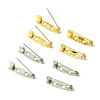 100Pcs 2 Colors Iron Brooch Findings IFIN-FS0001-36-3