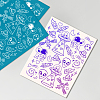 Silk Screen Printing Stencil DIY-WH0341-315-6