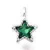 925 Sterling Silver Cubic Zirconia Charms STER-Q005-01B-B-1