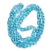 Transparent Glass Beads Strands GLAA-L050-A11-2