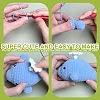 DIY Whale Doll Knitting Kits for Beginners PW-WG455DB-01-4