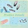6 Bags 6 Styles Alloy Cabochons MRMJ-PH0002-90-6