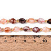 Natural Hematoid Quartz/Ferruginous Quartz Beads Strands G-N342-53-8x6-13-5