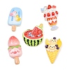 Opaque Resin Enamel Imitation Food Cabochons RE-CBAFAAF-02-1