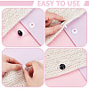 25Sets Flat Round Plastic Doll Craft Eyes FIND-GA0005-41-3