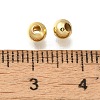 Rack Plating Brass Beads KK-K373-08A-G-2